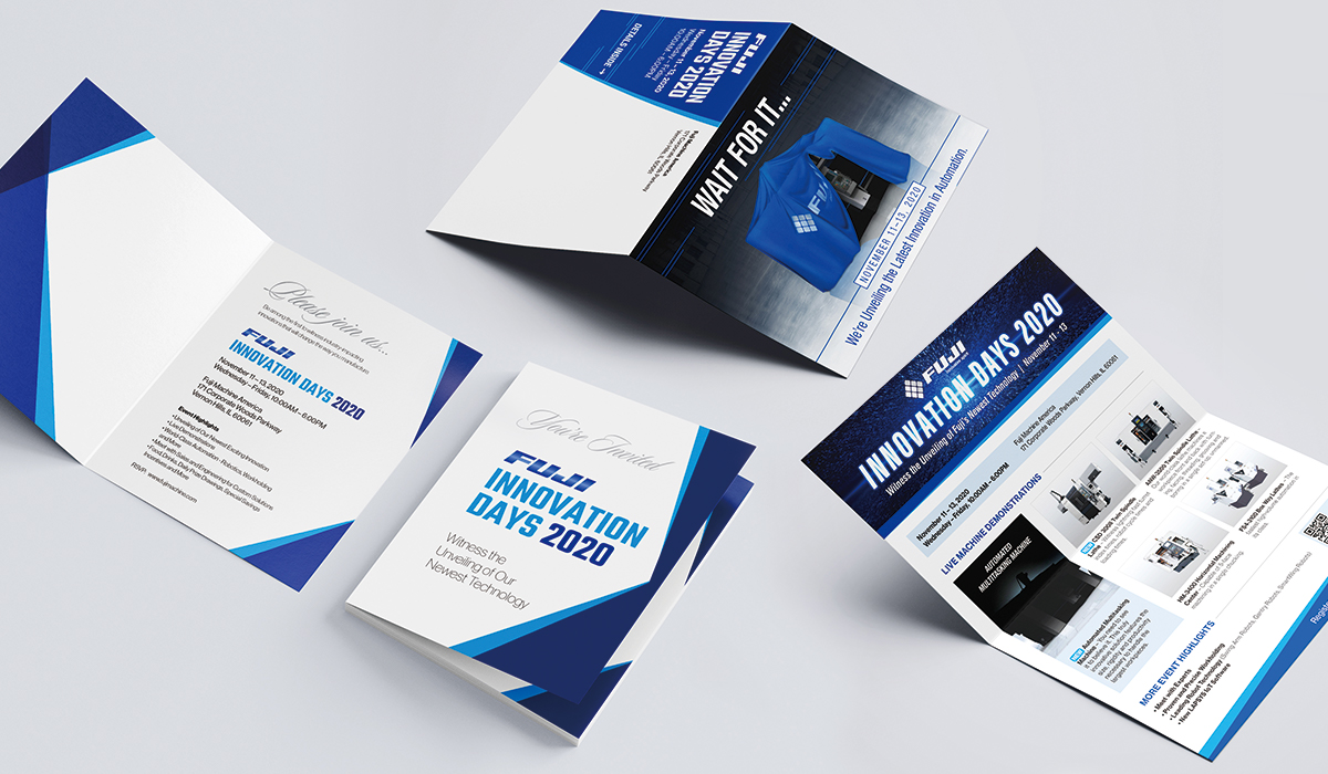 Fuji Innovation Days 2020 Invite and Direct Mail