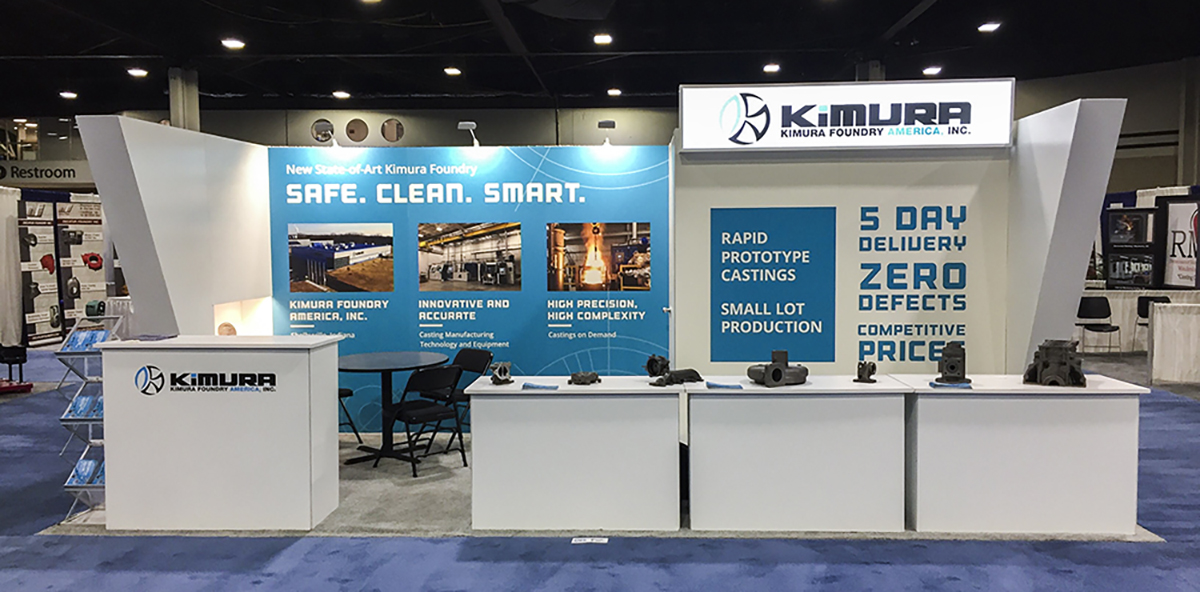Kimura Foundry Trade Show Exhibit