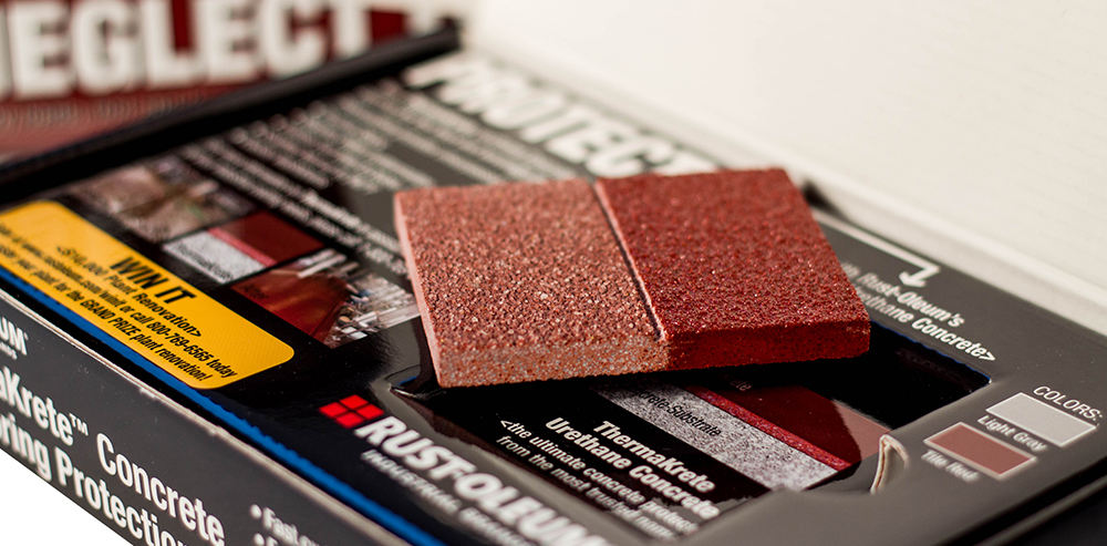 Rustoleum 3D Direct Mail Detail