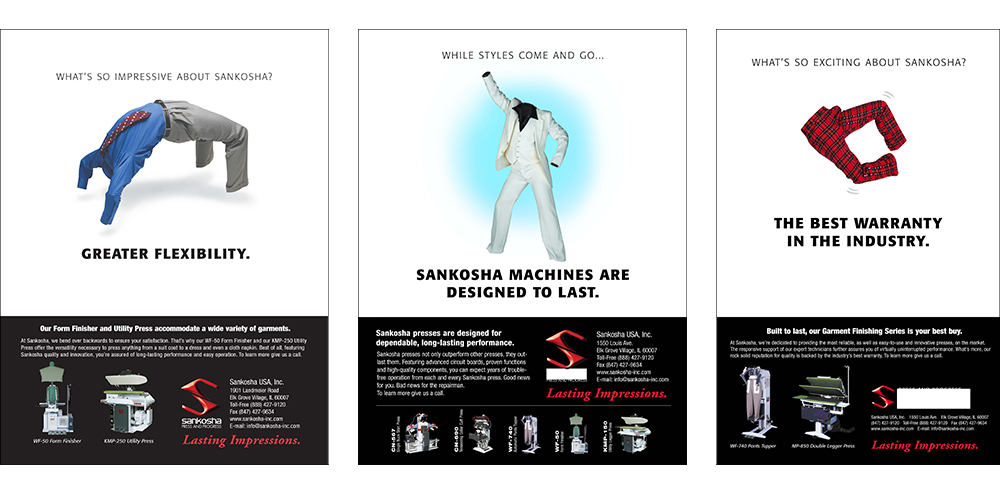 Sankosha Print Ads