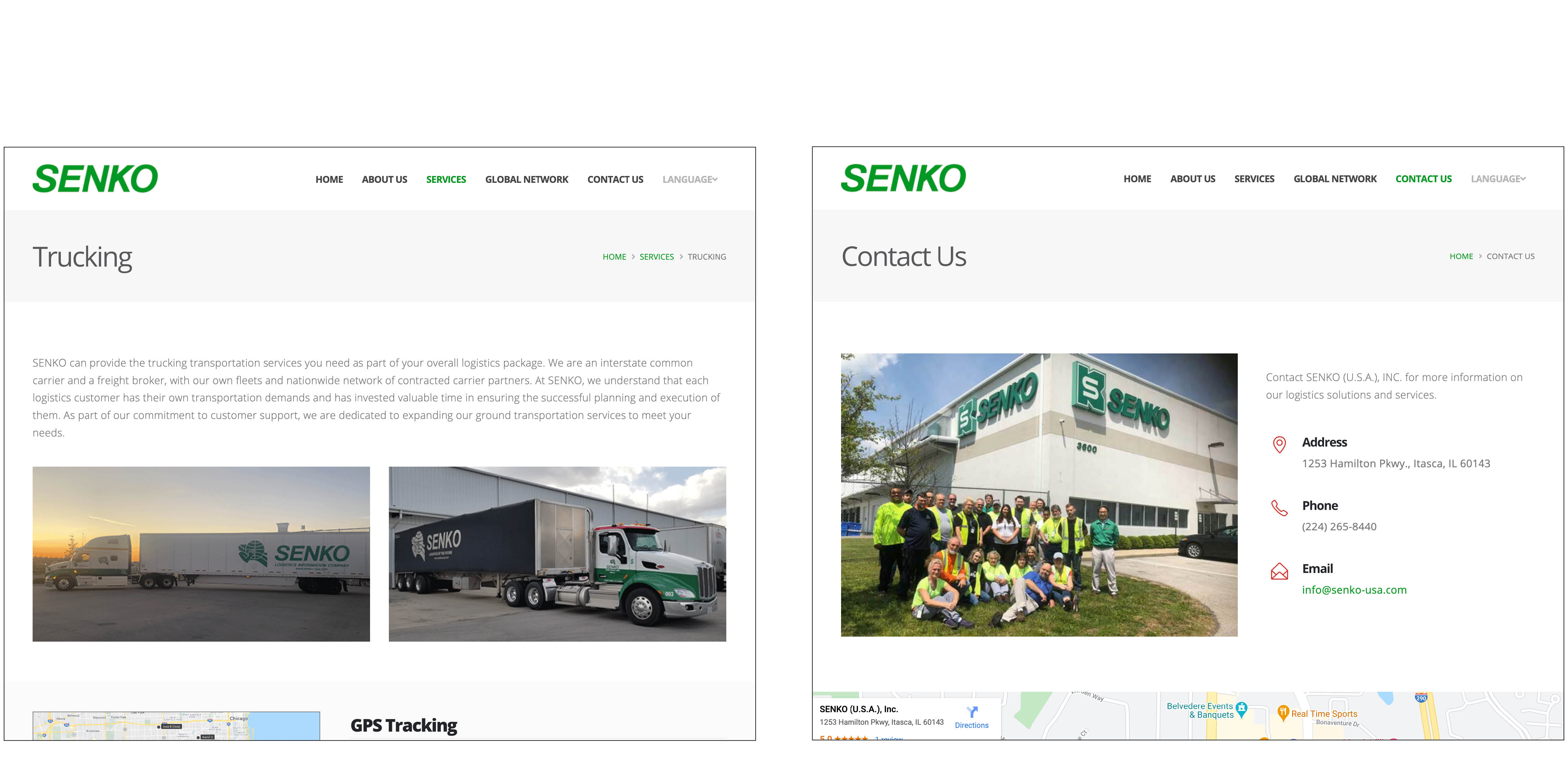 SENKO website