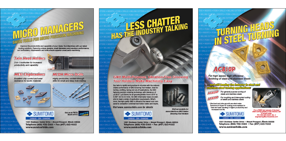 Sumitomo Print Ads