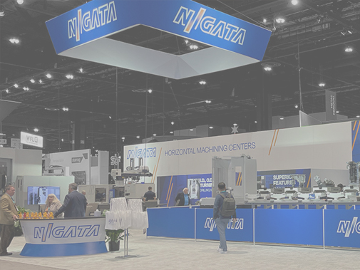 Niigata trade show exhibit