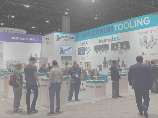 Platinum Tooling trade show exhibit
