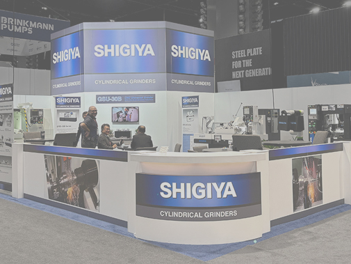 Shigiya trade show exhibit