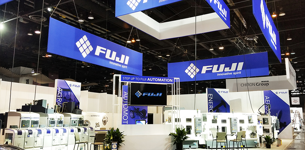 Fuji Machine Trade Show Exhibit