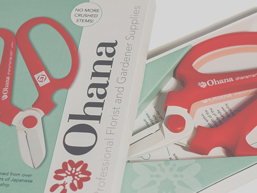 Ohana Shear packaging design by Goda Advertising