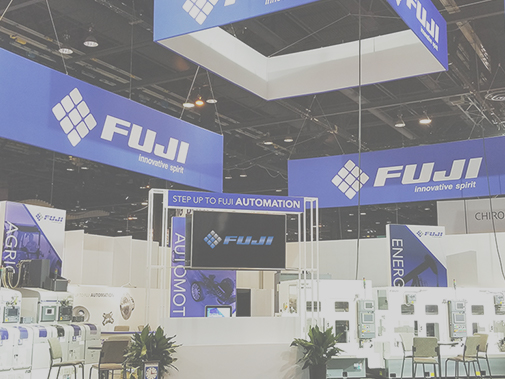 Fuji Machine IMTS booth design by Goda Advertising