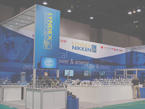 Lyndex-Nikken trade show exhibit by Goda Advertising