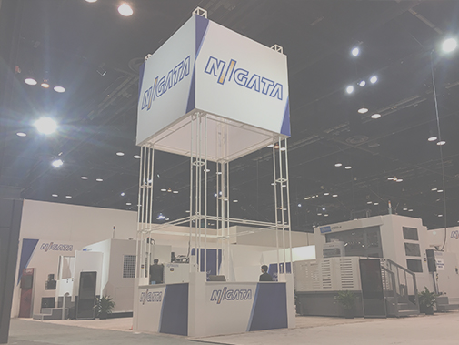 Niigata trade show exhibit