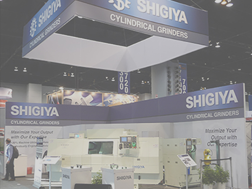 Shigiya trade show exhibit