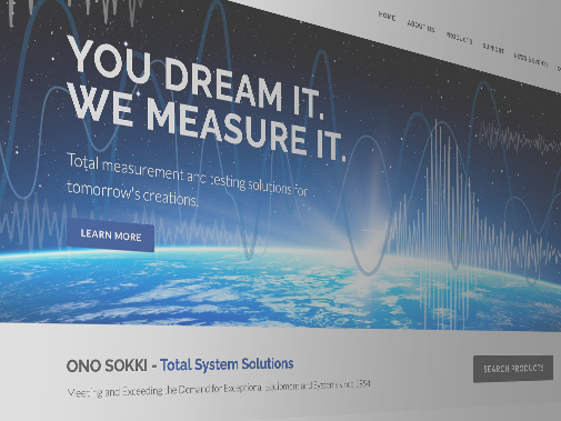 Ono Sokki website